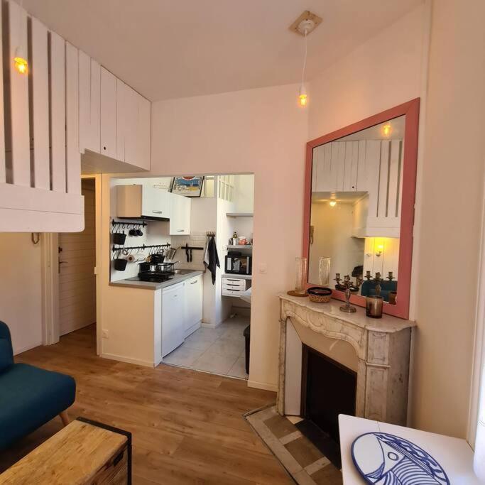 Beau Studio A 30M De La Plage / Beautiful Studio 30M From The Beach Trouville-sur-Mer Buitenkant foto